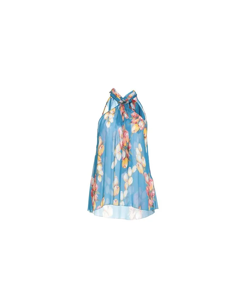 Blumarine TOPS - Topsauf YOOX.COM Azurblau