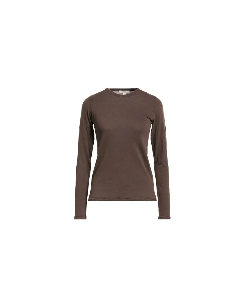 CROSSLEY TOPS - T-shirtsauf YOOX.COM Dunkelbraun