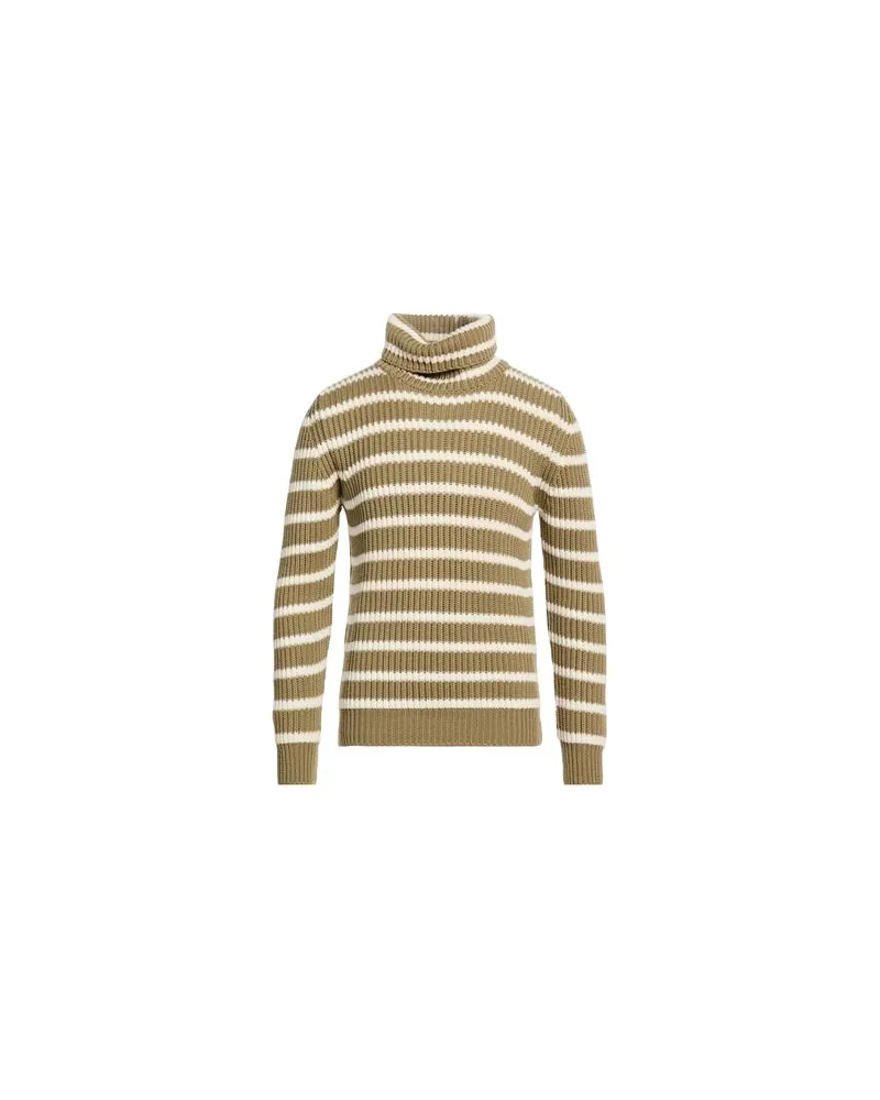 Peuterey STRICKWAREN - Rollkragenpulloverauf YOOX.COM Khaki