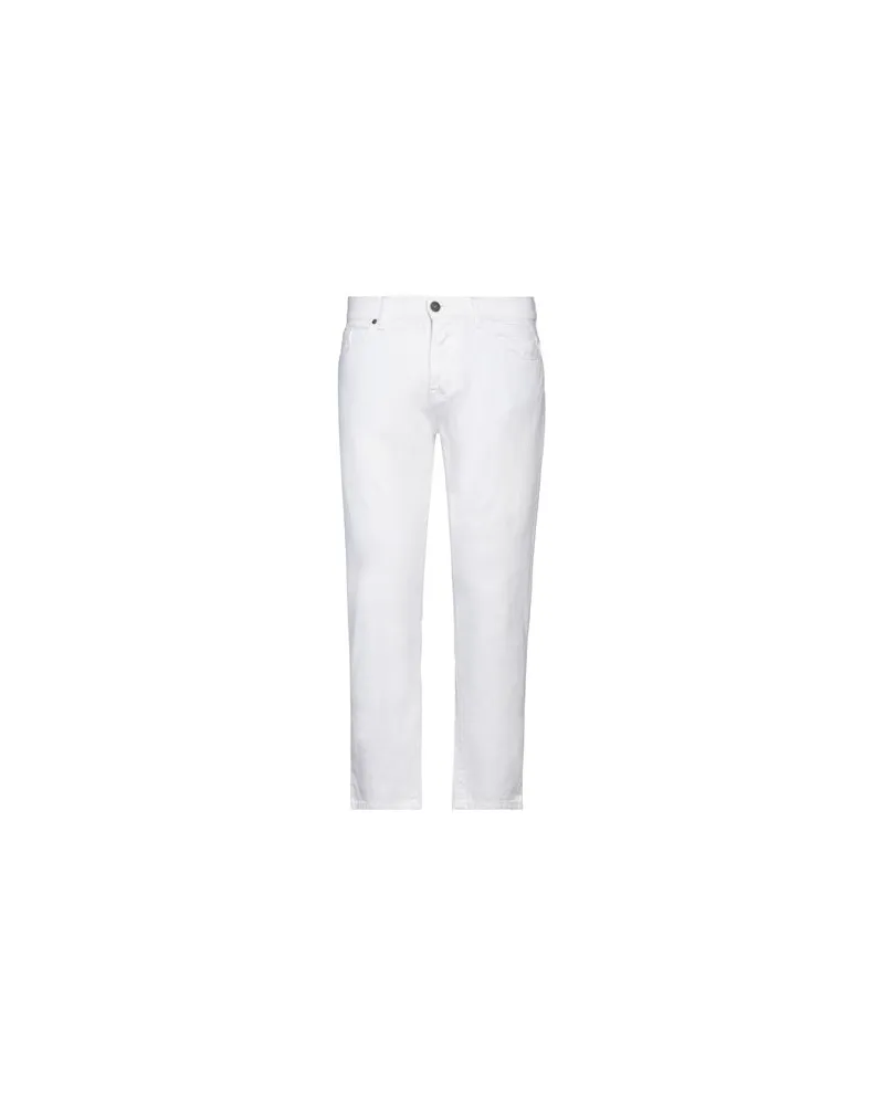 IMPERIAL HOSEN & RÖCKE - Jeanshosenauf YOOX.COM Weiß