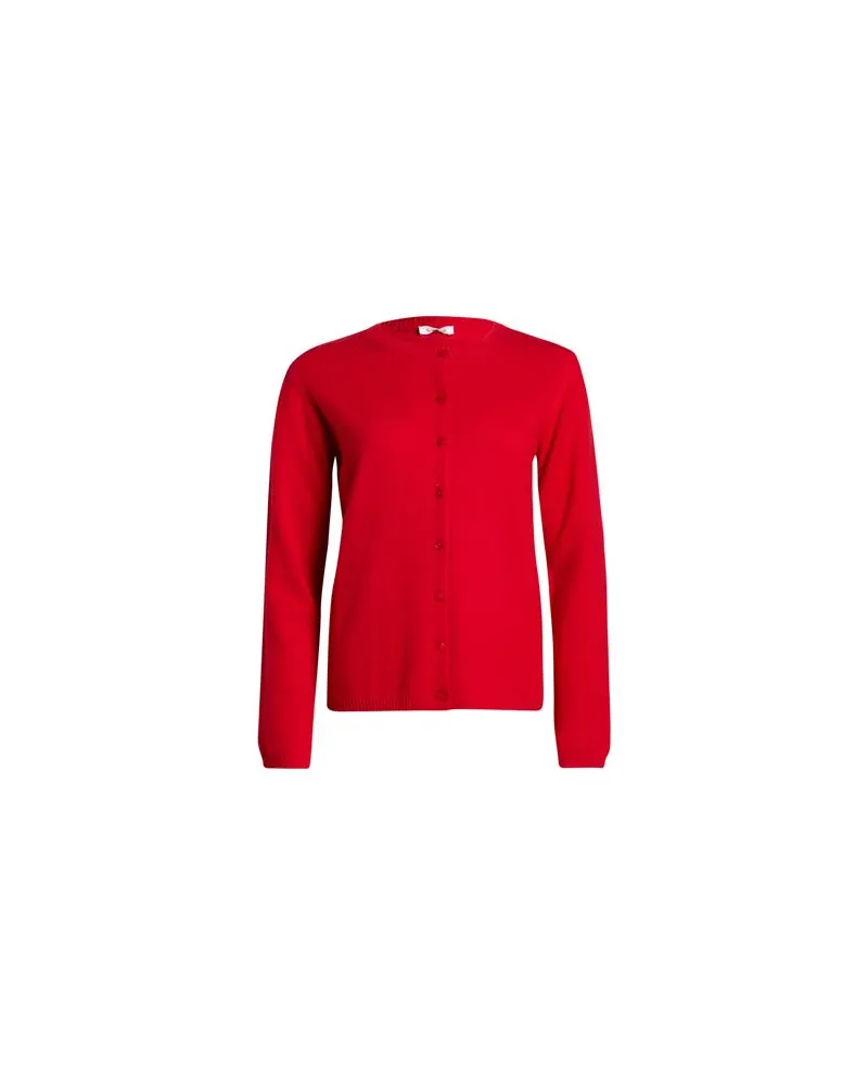 ROSSOPURO STRICKWAREN - Strickjackenauf YOOX.COM Rot