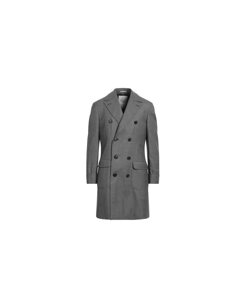 Brunello Cucinelli JACKEN & MÄNTEL - Jacken, Mäntel & Trenchcoatsauf YOOX.COM Grau
