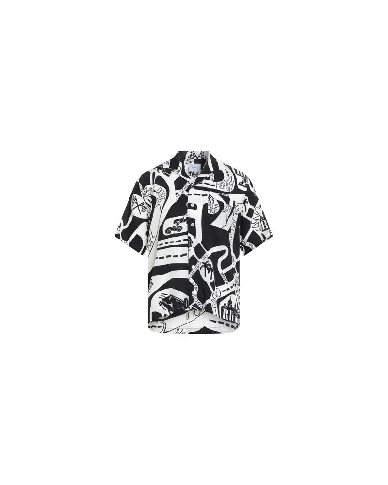 RHUDE TOPS - Hemdenauf YOOX.COM Schwarz
