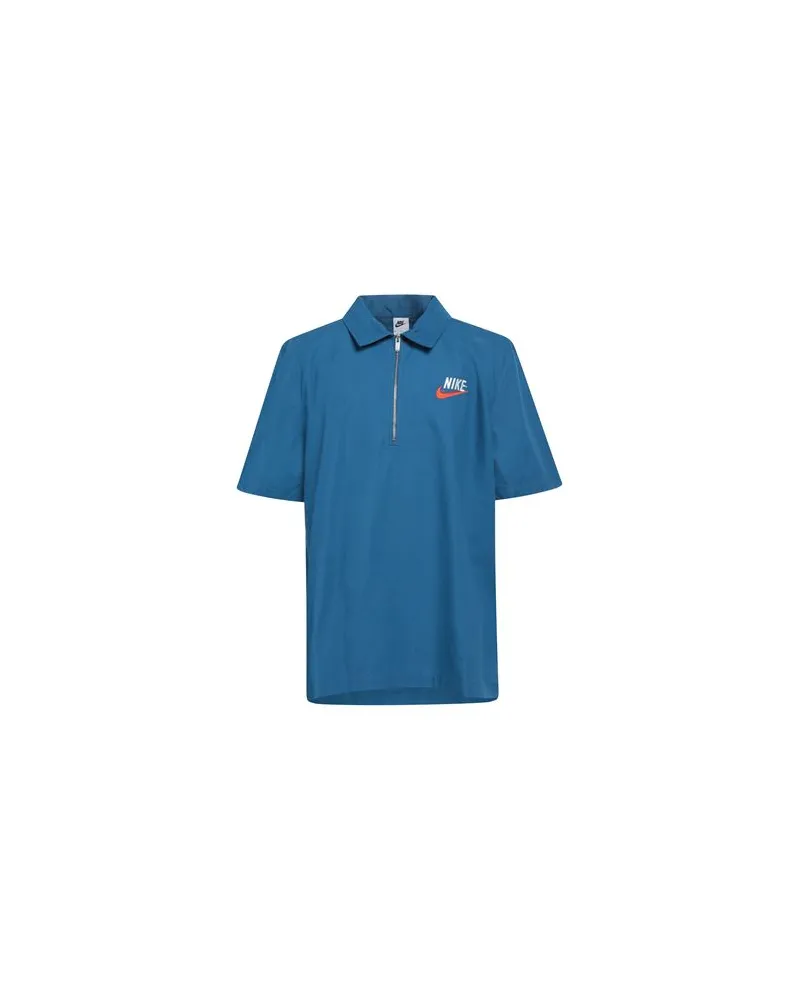 Nike Sportswear Trend Men Overshirt  - TOPS - Hemdenauf YOOX.COM Azurblau