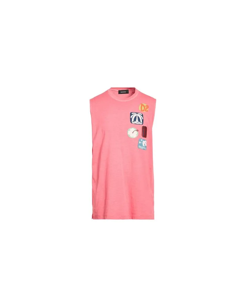Dsquared2 TOPS - T-shirtsauf YOOX.COM Koralle