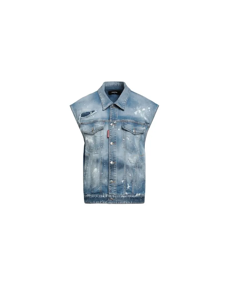 Dsquared2 JACKEN & MÄNTEL - Jeansjacken/Mäntelauf YOOX.COM Blau