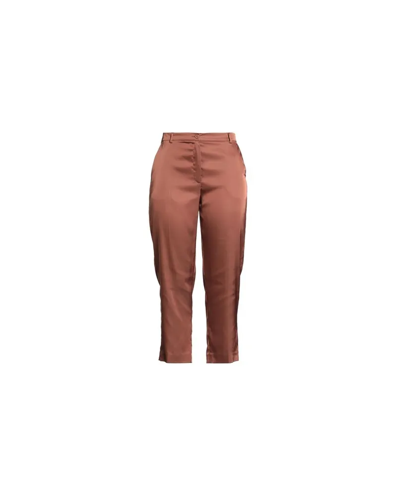 Blumarine HOSEN & RÖCKE - Hosenauf YOOX.COM Lederfarben