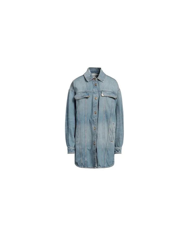 Palm Angels TOPS - Jeanshemdenauf YOOX.COM Blau
