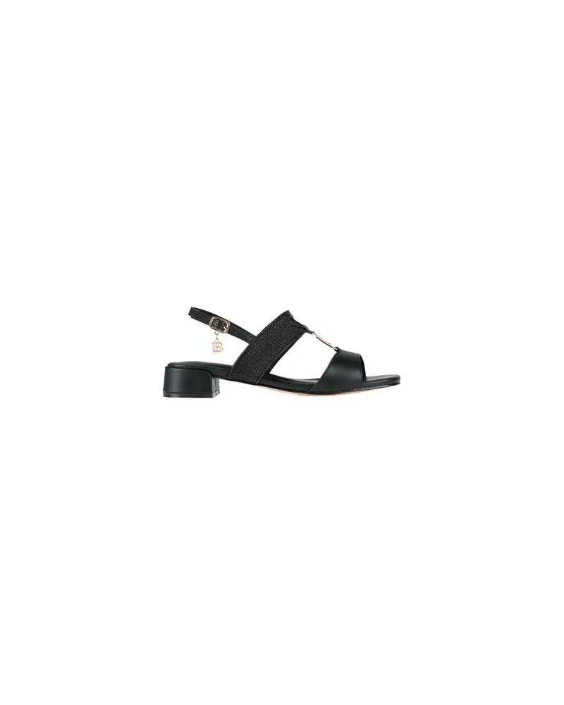 Laura Biagiotti SCHUHE - Sandalenauf YOOX.COM Schwarz