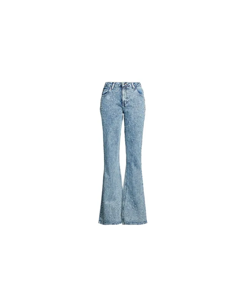 Retrofête HOSEN & RÖCKE - Jeanshosenauf YOOX.COM Blau