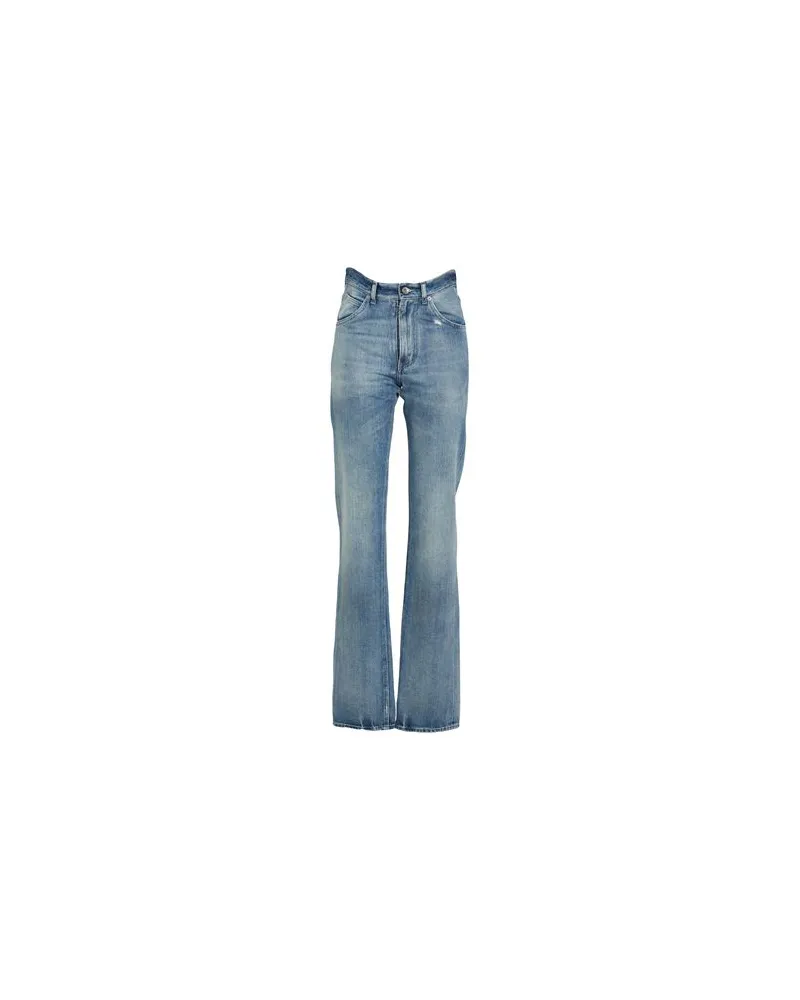 Maison Margiela HOSEN & RÖCKE - Jeanshosenauf YOOX.COM Blau