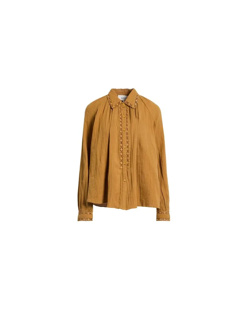 ba&sh TOPS - Hemdenauf YOOX.COM Senf