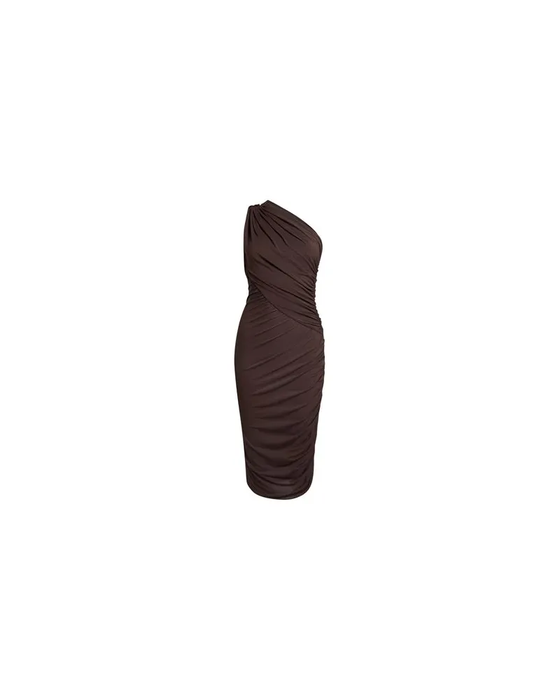Rick Owens Lilies KLEIDER - Midi-Kleiderauf YOOX.COM Dunkelbraun