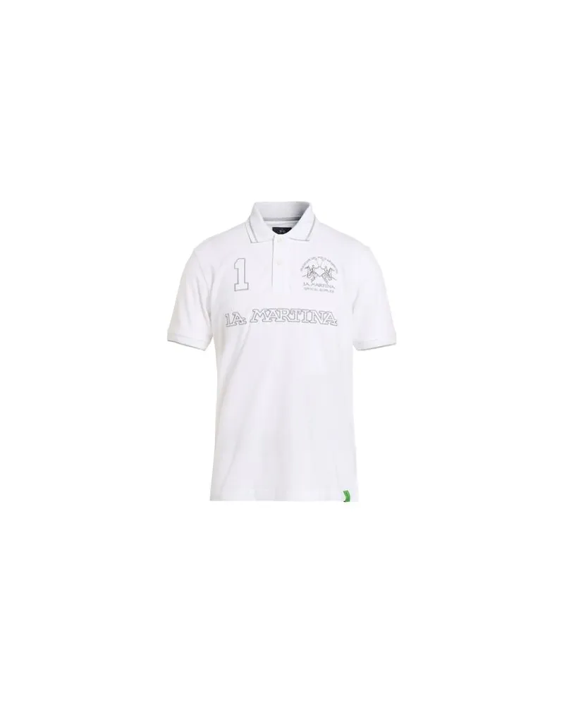 La Martina TOPS - Poloshirtsauf YOOX.COM Weiß