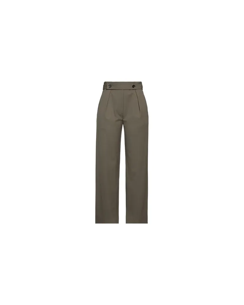 Proenza Schouler HOSEN & RÖCKE - Hosenauf YOOX.COM Militärgrün