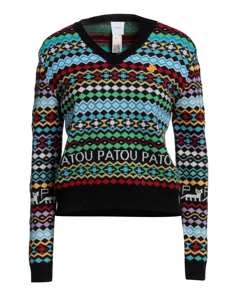 Patou Pullover Schwarz