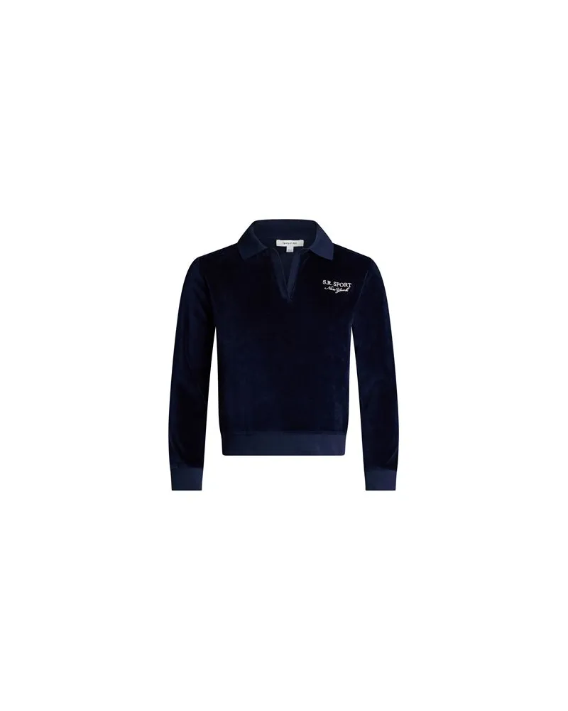 SPORTY & RICH TOPS - Poloshirtsauf YOOX.COM Marineblau