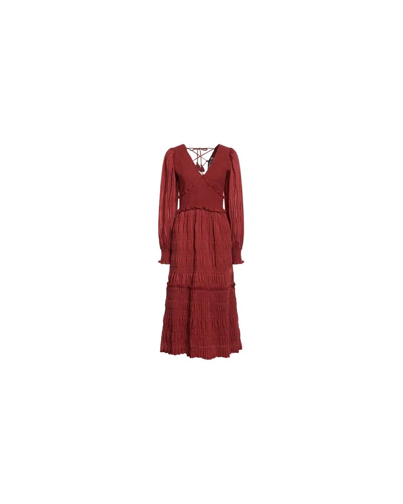 Sea KLEIDER - Midi-Kleiderauf YOOX.COM Rostrot