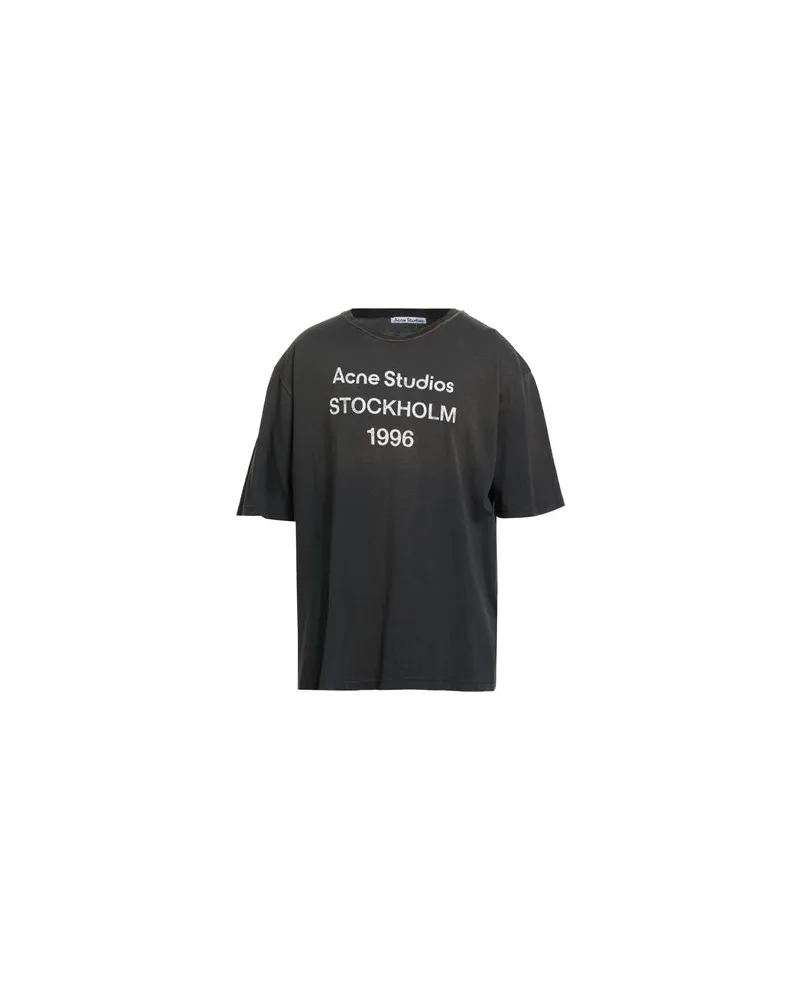 Acne Studios TOPS - T-shirtsauf YOOX.COM Braungrau