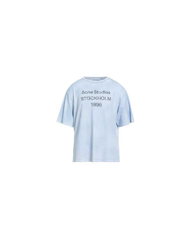 Acne Studios TOPS - T-shirtsauf YOOX.COM Hellblau