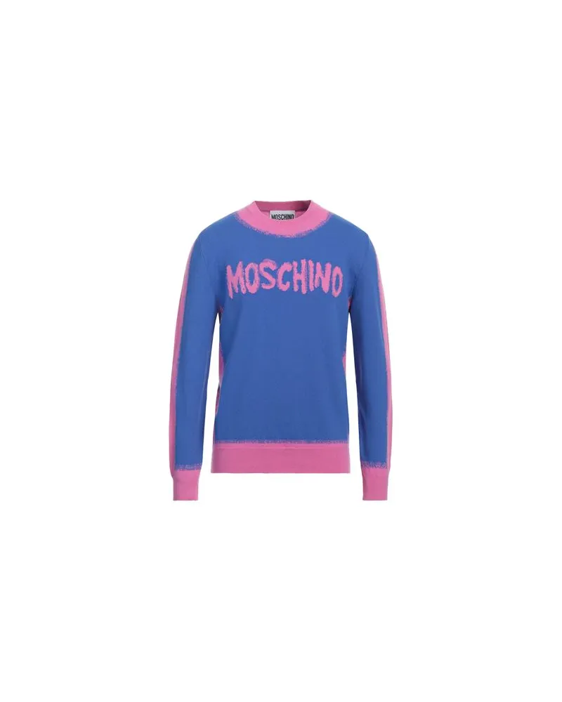 Moschino STRICKWAREN - Pulloverauf YOOX.COM Blau