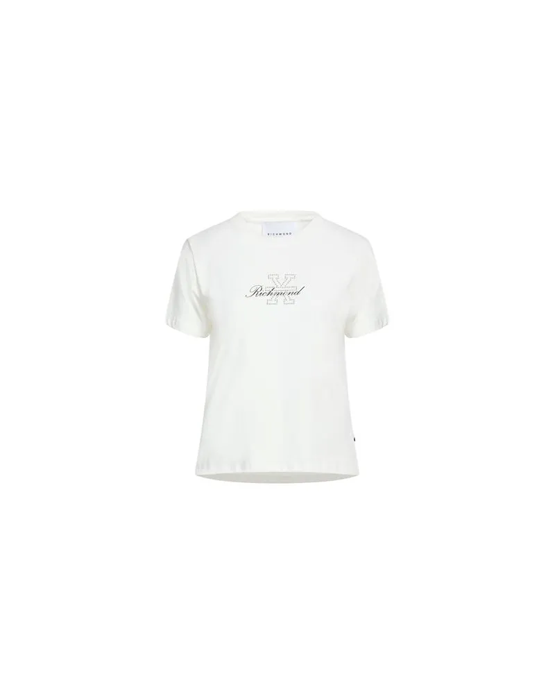 Richmond TOPS - T-shirtsauf YOOX.COM Weiß