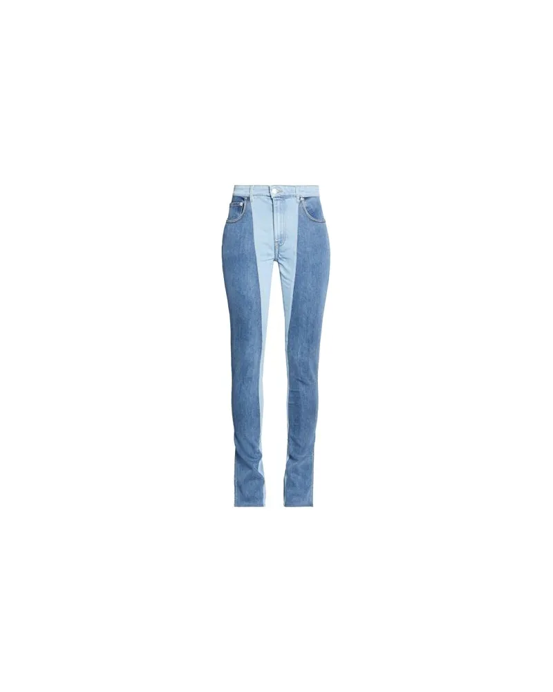 Thierry Mugler HOSEN & RÖCKE - Jeanshosenauf YOOX.COM Blau
