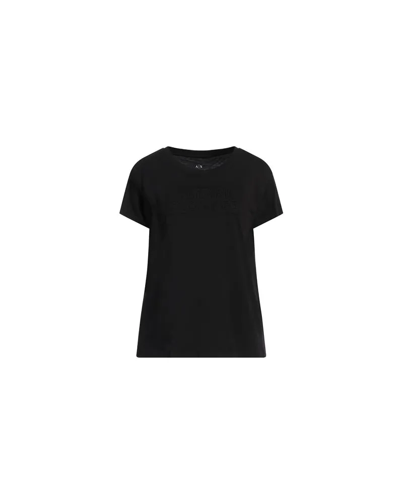 Armani Exchange TOPS - T-shirtsauf YOOX.COM Schwarz