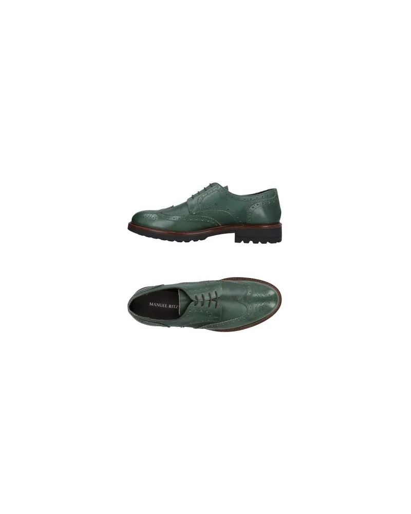 Manuel Ritz SCHUHE - Schnürschuheauf YOOX.COM Grün