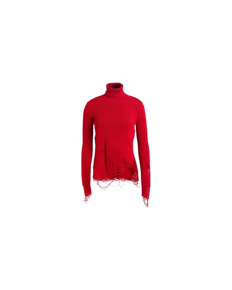Maison Margiela STRICKWAREN - Rollkragenpulloverauf YOOX.COM Rot