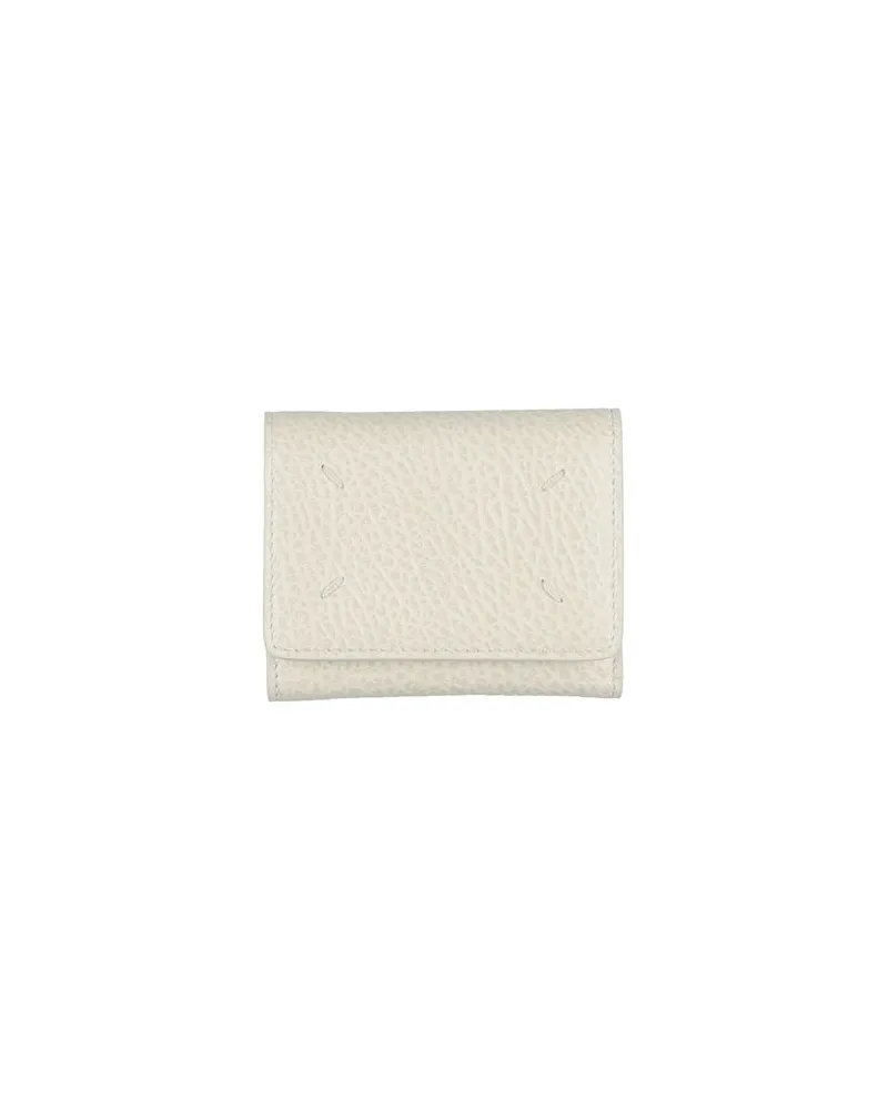 Maison Margiela Kleinlederwaren - Brieftaschenauf YOOX.COM Cremeweiß
