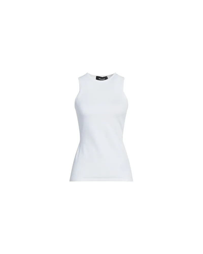 Dsquared2 TOPS - Tank Topsauf YOOX.COM Weiß