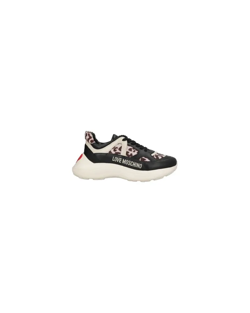 Moschino SCHUHE - Sneakersauf YOOX.COM Schwarz