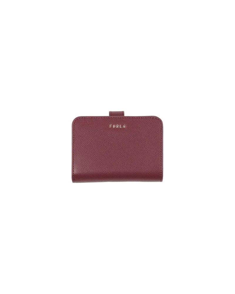 Furla Kleinlederwaren - Brieftaschenauf YOOX.COM Bordeaux