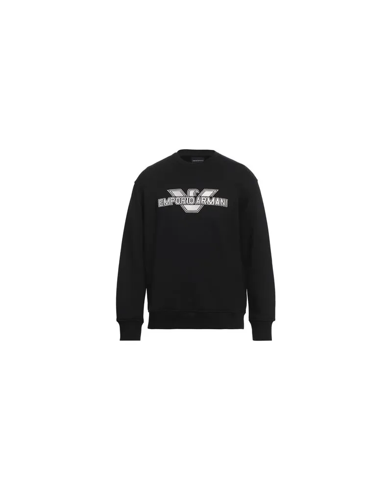 Emporio Armani TOPS - Sweatshirtsauf YOOX.COM Schwarz