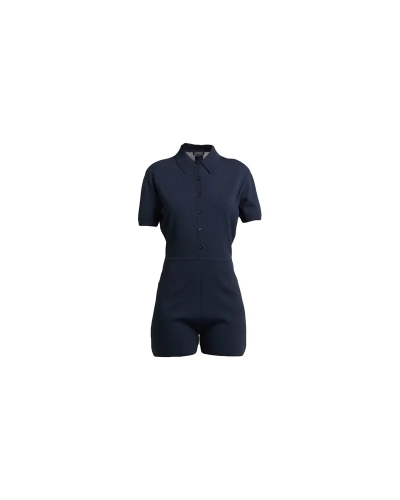 Armani Exchange OVERALLS - Playsuitsauf YOOX.COM Marineblau