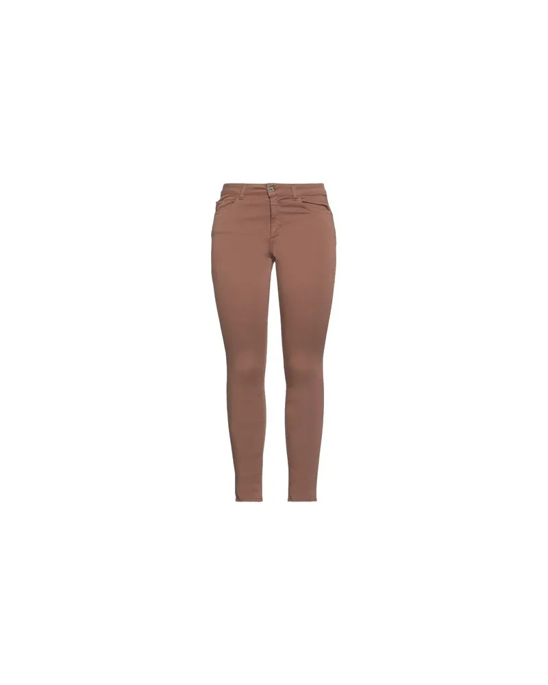 Liu Jo HOSEN & RÖCKE - Hosenauf YOOX.COM Braun