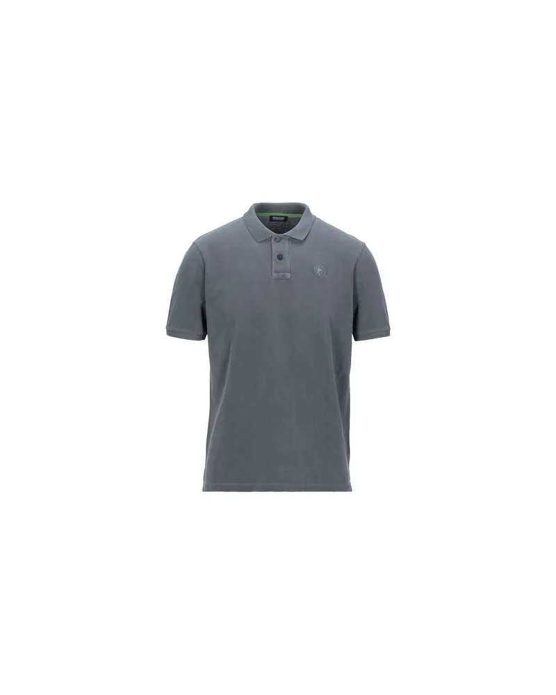 Blauer TOPS - Poloshirtsauf YOOX.COM Blei