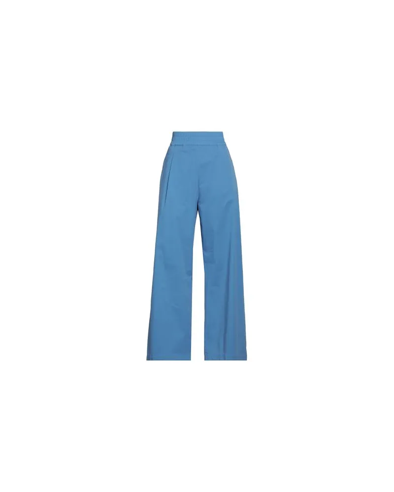 Semicouture HOSEN & RÖCKE - Hosenauf YOOX.COM Azurblau