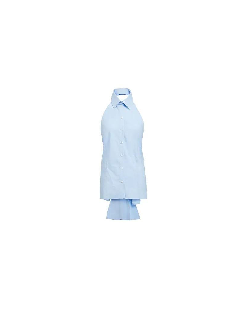 MSGM TOPS - Hemdenauf YOOX.COM Himmelblau