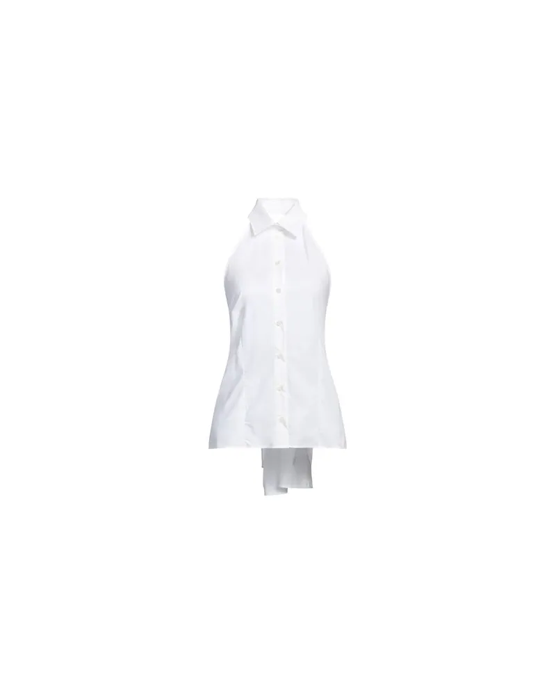 MSGM TOPS - Hemdenauf YOOX.COM Weiß