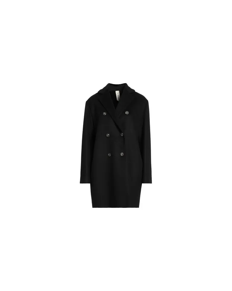 Annie P. JACKEN & MÄNTEL - Mäntelauf YOOX.COM Schwarz