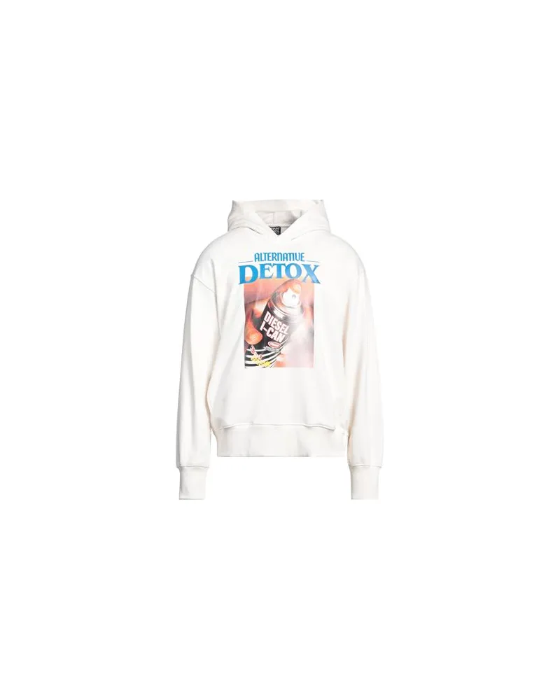 Diesel TOPS - Sweatshirtsauf YOOX.COM Elfenbein