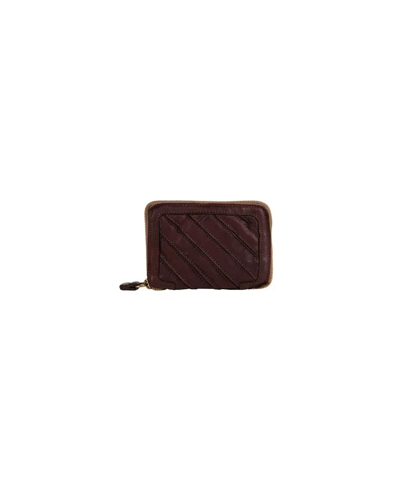 Caterina Lucchi GOLD - Kleinlederwaren - Brieftaschenauf YOOX.COM Bordeaux