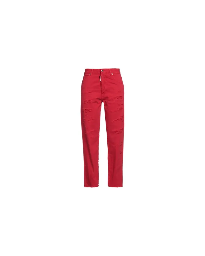 Dsquared2 HOSEN & RÖCKE - Jeanshosenauf YOOX.COM Rot