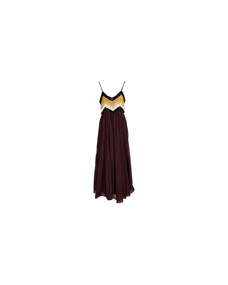 forte_forte KLEIDER - Maxi-Kleiderauf YOOX.COM Bordeaux