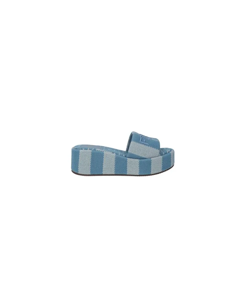 Fendi SCHUHE - Sandalenauf YOOX.COM Hellblau
