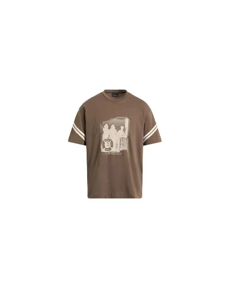 Emporio Armani TOPS - T-shirtsauf YOOX.COM Militärgrün