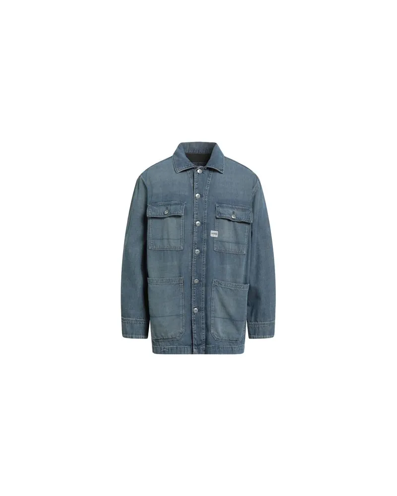 G-STAR RAW JACKEN & MÄNTEL - Jeansjacken/Mäntelauf YOOX.COM Blau