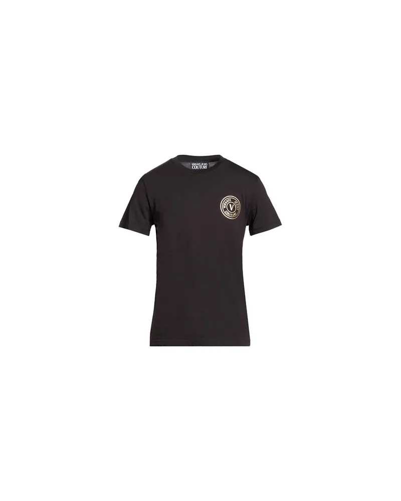 Versace Jeans TOPS - T-shirtsauf YOOX.COM Schwarz
